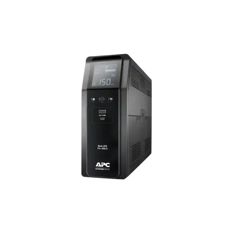 APC Back-UPS Pro - Onduleur - CA 220-240 V - 960 Watt - 1600 VA - 260 Wh - USB - connecteurs de sortie : 8... (BR1600SI)_1