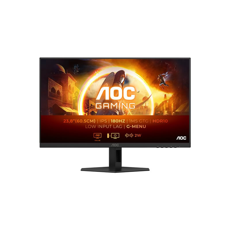 G4 Series - écran LED - jeux - 24" (23.8" visualisable) - 1920 x 1080 Full HD (1080p) @ 180 Hz - Fast I... (24G4XE)_1