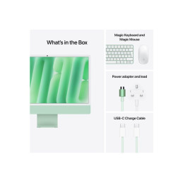 Tout-en-un M4 - RAM 16 Go - SSD 256 Go - Apple M4 8-core - IEEE 802.11ax (Wi-Fi 6E), Bluetooth 5.3 -... (MWUE3FN/A)_5