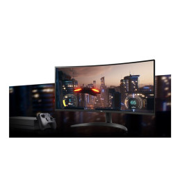 Écran LED - incurvé - 34" - 3440 x 1440 WQHD @ 100 Hz - VA - 300 cd - m² - 3000:1 - HDR10 - 5 ms - ... (34WR50QK-B)_8