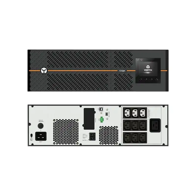 Vertiv EDGE - Onduleur (montable sur rack - externe) - CA 230 V - 2700 Watt - 3000 VA - 9 Ah - USB... (EDGE-3000IRT3UXL)_1