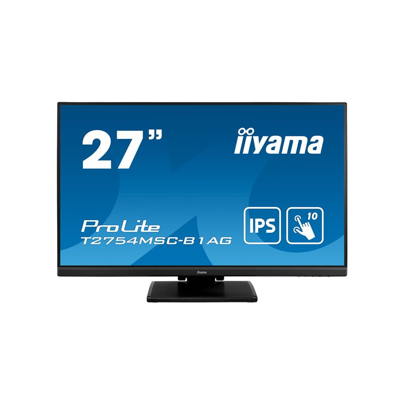 Écran LED - 27" - écran tactile - 1920 x 1080 Full HD (1080p) @ 60 Hz - IPS - 300 cd - m² - 1000... (T2754MSC-B1AG)_1