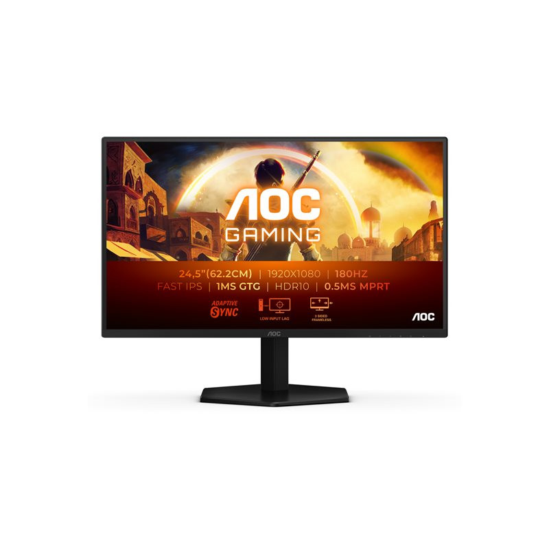 Écran LED - jeux - 25" (24.5" visualisable) - 1920 x 1080 Full HD (1080p) @ 180 Hz - Fast IPS - 300 cd ... (25G42E)_1