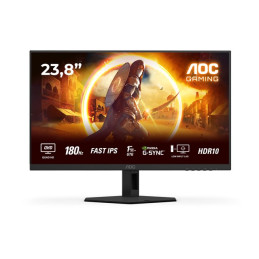 Écran LED - jeux - 24" (23.8" visualisable) - 2560 x 1440 QHD @ 180 Hz - Fast IPS - 300 cd - m² - HDR1... (Q24G4RE)_1