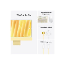 Tout-en-un M4 - RAM 16 Go - SSD 256 Go - Apple M4 8-core - IEEE 802.11ax (Wi-Fi 6E), Bluetooth 5.3 - macO... (Z1E3)_7