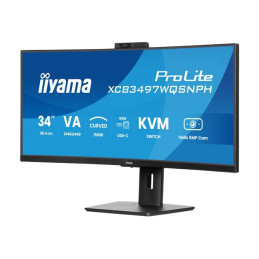 Écran LED - incurvé - 34" (31.3" visualisable) - 3440 x 1440 UWQHD @ 120 Hz - VA - 300 cd - m... (XCB3497WQSNPH-B1)_2