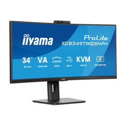 Écran LED - incurvé - 34" (31.3" visualisable) - 3440 x 1440 UWQHD @ 120 Hz - VA - 300 cd - m... (XCB3497WQSNPH-B1)_3