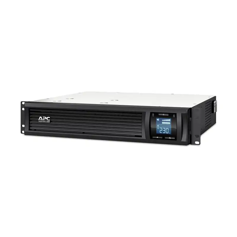 APC Smart-UPS C 2000VA 2U - Onduleur (rack-montable) - CA 230 V - 1300 Watt - 2000 VA - USB - connecteu... (SMC2000I-2U)_1