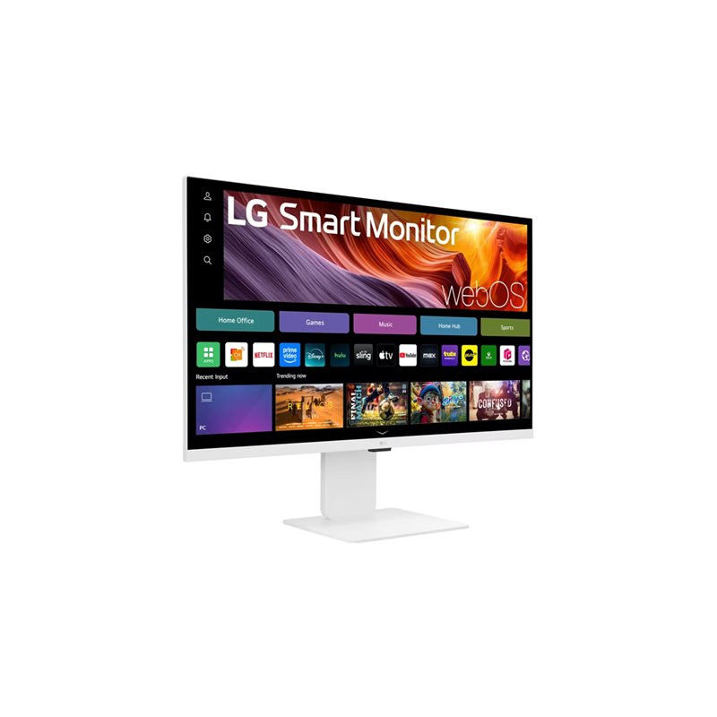 Écran LCD - Intelligent - 32" (31.5" visualisable) - 3840 x 2160 4K @ 60 Hz - IPS - 400 cd - m² - 1... (32U850SA-W)_1