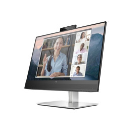 HP E24mv G4 Conferencing Monitor - E-Series - écran LED - 23.8" - 1920 x 1080 Full HD (1080p) @ 60 ... (169L0AAABB)_1