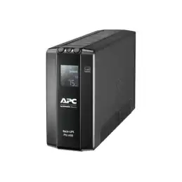 APC Back-UPS Pro - Onduleur - CA 230 V - 390 Watt - 650 VA - USB - connecteurs de sortie : 6 - noir (BR650MI)_2