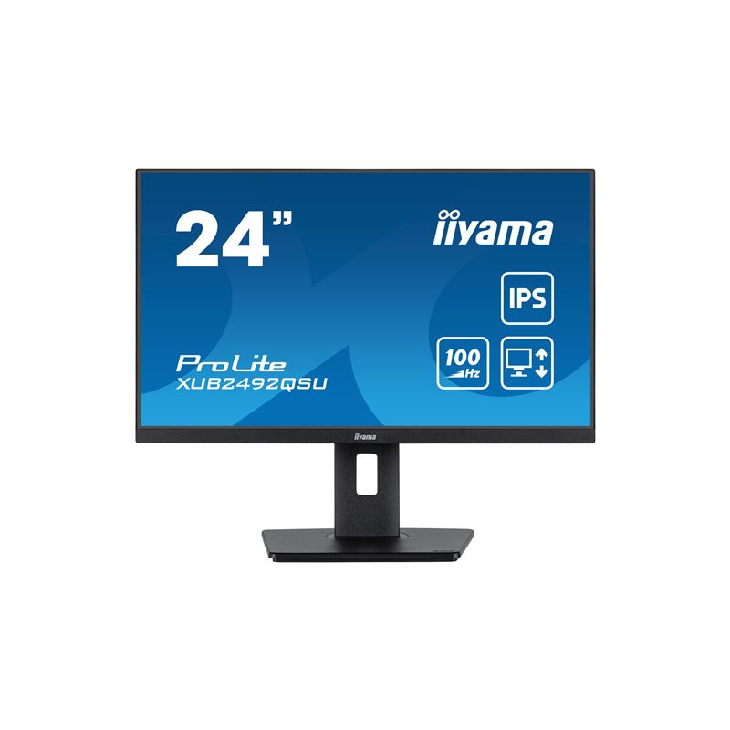 Écran LED - 24" - 2560 x 1440 WQHD @ 100 Hz - IPS - 300 cd - m² - 1000:1 - 0.5 ms - HDMI, Displa... (XUB2492QSU-B1)_1