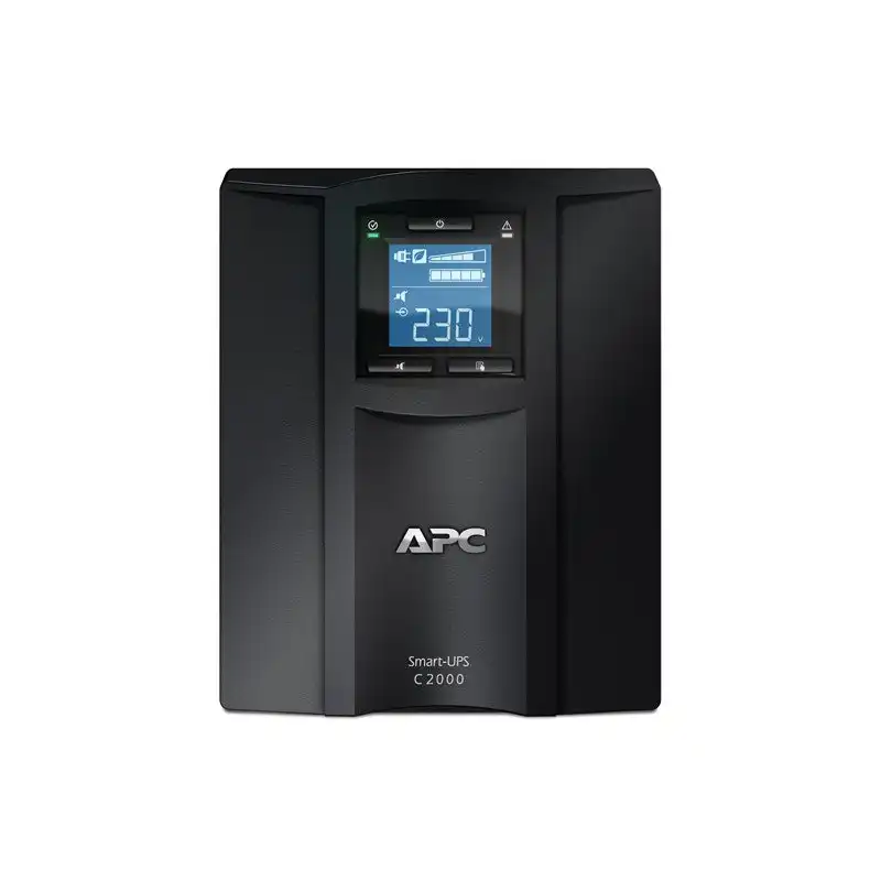 APC Smart-UPS C 2000VA LCD - Onduleur - CA 230 V - 1300 Watt - 2000 VA - USB - connecteurs de sortie : 7 -... (SMC2000I)_1