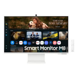 M80F Series - écran LED - Intelligent - 32" - 3840 x 2160 4K UHD (2160p) @ 60 Hz - VA - 400 cd ... (LS32FM801UUXEN)_1