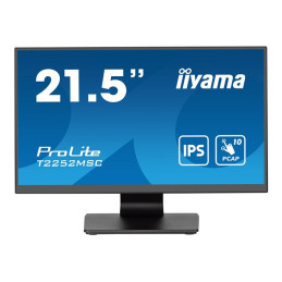 Écran LED - 21.5" - écran tactile - 1920 x 1080 Full HD (1080p) @ 60 Hz - IPS - 250 cd - m² - 10... (T2252MSC-B2AG)_1