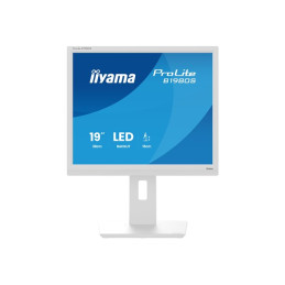 Écran LED - 19" - 1280 x 1024 @ 75 Hz - TN - 250 cd - m² - 1000:1 - 3 ms - HDMI, DisplayPort - haut-... (B1980S-W1)_2