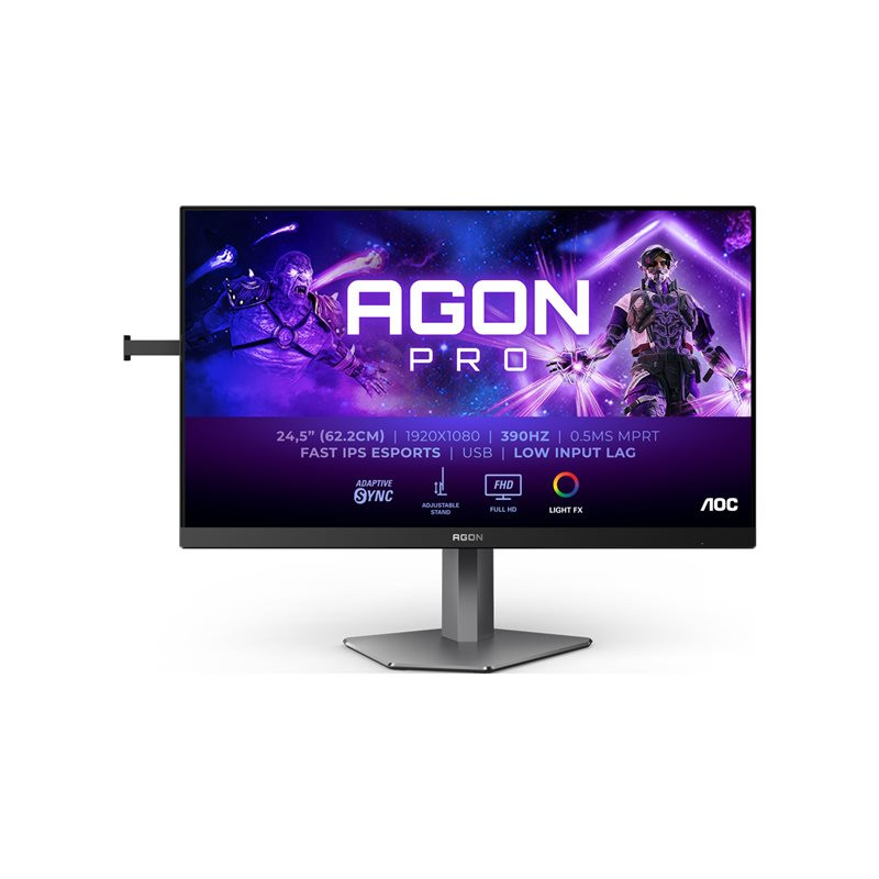 AG6 Series - écran LED - jeux - 25" (24.5" visualisable) - 1920 x 1080 Full HD (1080p) @ 390 Hz - Fast... (AG256FS)_1