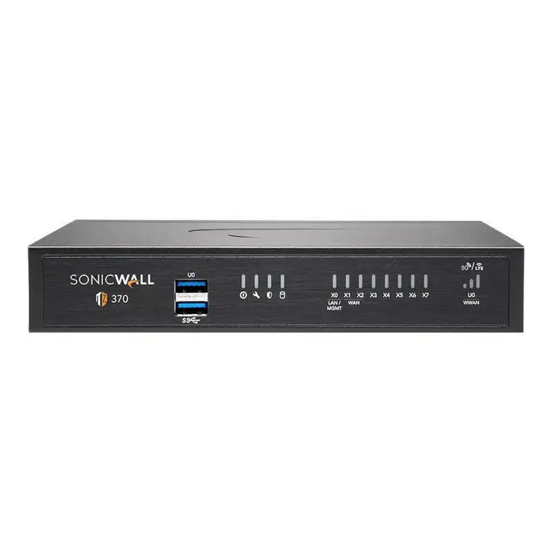 SonicWall TZ Series (Gen 7) TZ370 - Dispositif de sécurité - avec 3 ans de services de protection essen... (03-SSC-1371)_1