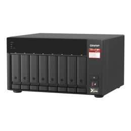 Serveur NAS - 8 Baies - SATA 6Gb - s - RAM 8 Go - Gigabit Ethernet - 2.5 Gigabit E... (K/TS-873A-8G+8XHDWQ140UZSVA)_2