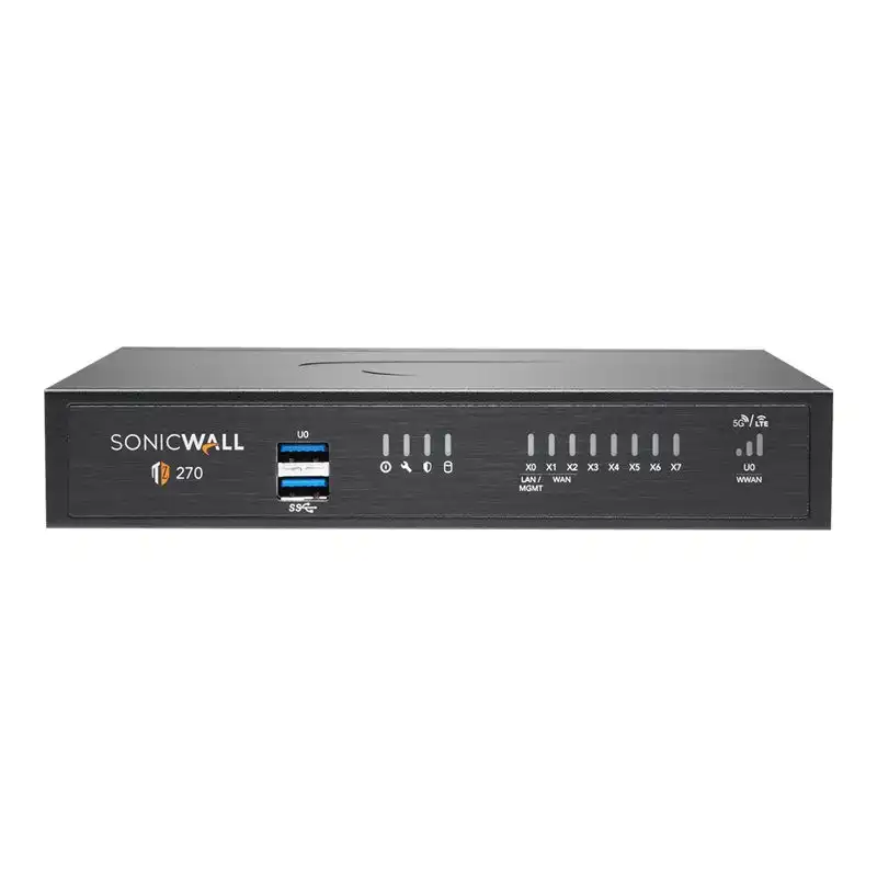 SonicWall TZ Series (Gen 7) TZ270 - Dispositif de sécurité - avec 2 ans de Essential Protection Service... (03-SSC-1382)_1