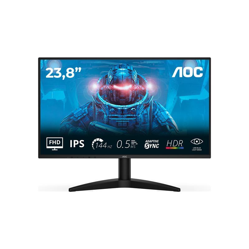 Écran LED - 24" (23.8" visualisable) - 1920 x 1080 Full HD (1080p) @ 144 kHz - IPS - 1500:1 - HDR10 - 0... (24B36X)_1