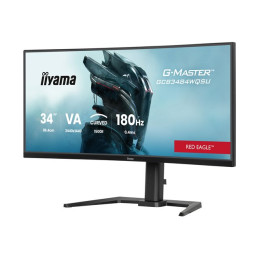 Écran LED - jeux - incurvé - 34" (31.4" visualisable) - 3440 x 1440 UWQHD @ 180 Hz - VA - 500 c... (GCB3484WQSU-B1)_2