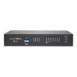 SonicWall TZ270 - High Availability - dispositif de sécurité - 1GbE - bureau (02-SSC-6447)_2