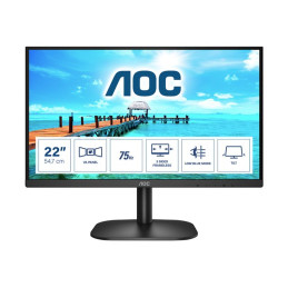 Écran LED - 22" (21.5" visualisable) - 1920 x 1080 Full HD (1080p) @ 75 Hz - VA - 200 cd - m² - 3000:... (22B2H/EU)_1