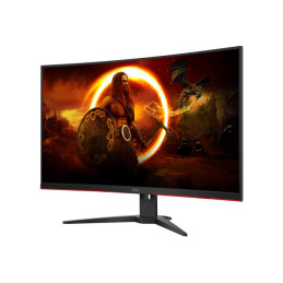 Écran LED - jeux - incurvé - 32" (31.5" visualisable) - 1920 x 1080 Full HD (1080p) @ 240 Hz - VA -... (C32G2ZE/BK)_2