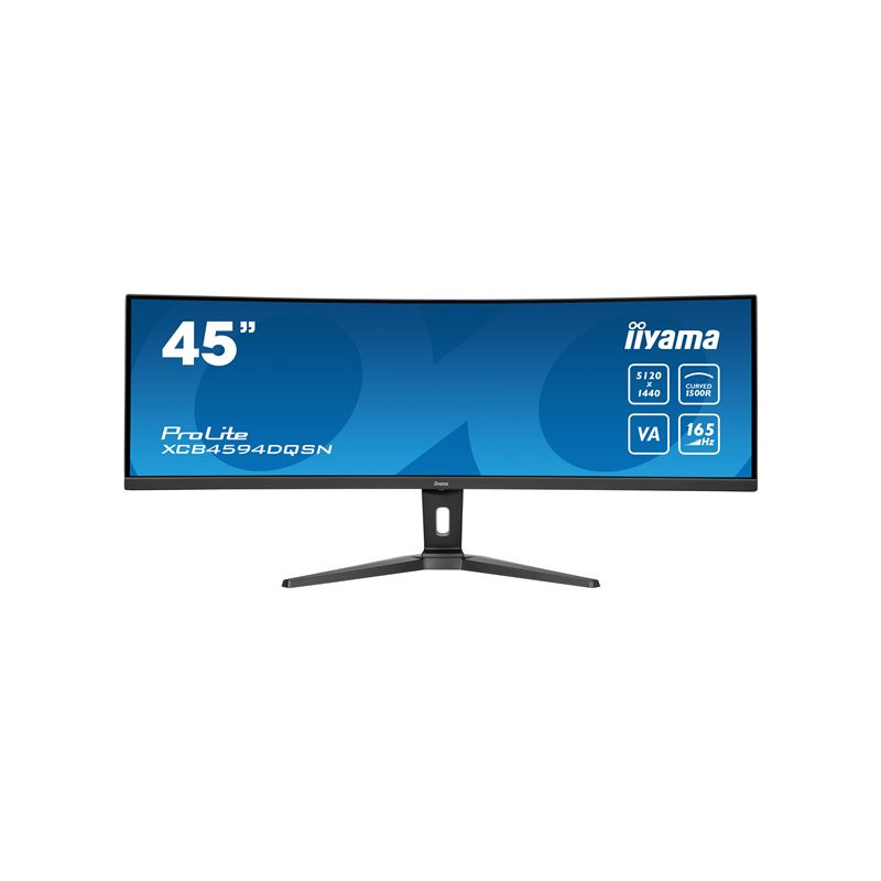 Écran LED - incurvé - 45" (44.5" visualisable) - 5120 x 1440 Dual Quad HD @ 165 Hz - VA - 450 c... (XCB4594DQSN-B1)_1