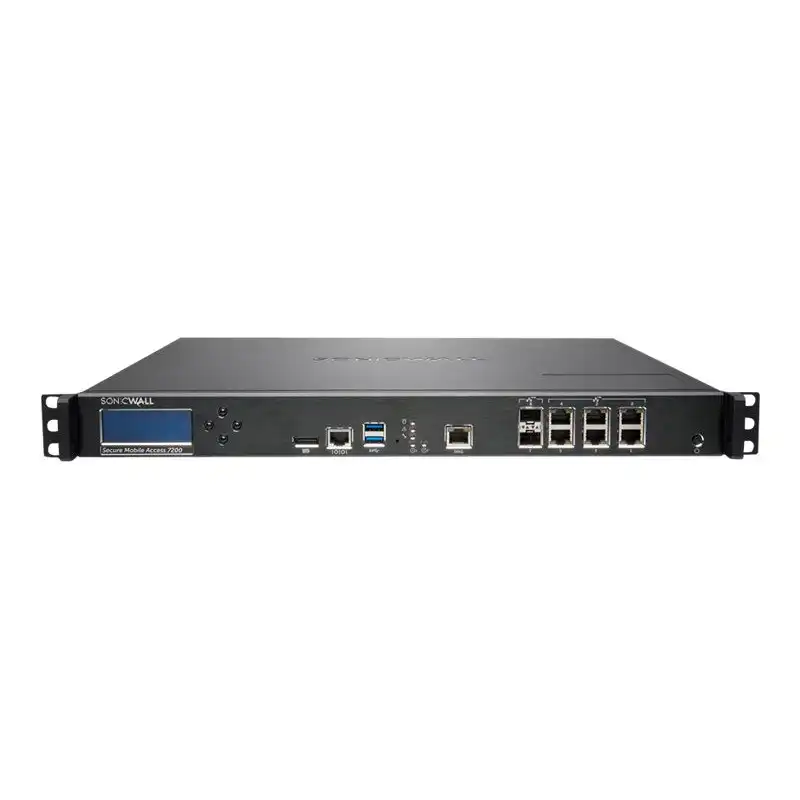 Accès mobile sécurisé SonicWall 7210 - Dispositif de sécurité - avec 1 an de support 24 x 7 - 10GbE - 1... (02-SSC-2895)_1