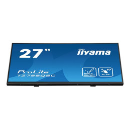 Écran LED - 27" - écran tactile - 2560 x 1440 WQHD @ 75 Hz - IPS - 400 cd - m² - 1000:1 - 5 ms - H... (T2755QSC-B1)_2