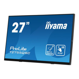 Écran LED - 27" - écran tactile - 2560 x 1440 WQHD @ 75 Hz - IPS - 400 cd - m² - 1000:1 - 5 ms - H... (T2755QSC-B1)_3