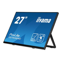 Écran LED - 27" - écran tactile - 2560 x 1440 WQHD @ 75 Hz - IPS - 400 cd - m² - 1000:1 - 5 ms - H... (T2755QSC-B1)_4
