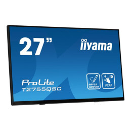 Écran LED - 27" - écran tactile - 2560 x 1440 WQHD @ 75 Hz - IPS - 400 cd - m² - 1000:1 - 5 ms - H... (T2755QSC-B1)_7