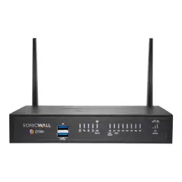 SonicWall TZ270W - Advanced Edition - dispositif de sécurité - 1GbE - Wi-Fi 5 - 2.4 GHz, 5 GHz - Progra... (02-SSC-6863)_2