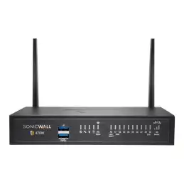 SonicWall TZ470W - Essential Edition - dispositif de sécurité - 1GbE, 2.5GbE - Wi-Fi 5 - 2.4 GHz, 5 GHz... (02-SSC-6812)_2