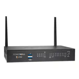 SonicWall TZ470W - Essential Edition - dispositif de sécurité - 1GbE, 2.5GbE - Wi-Fi 5 - 2.4 GHz, 5 GHz... (02-SSC-6812)_3