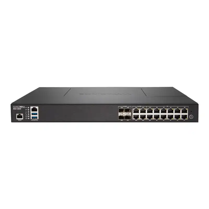 SonicWall NSa 2650 - Advanced Edition - dispositif de sécurité - 1GbE, 2.5GbE - 1U - Programme SonicWAL... (01-SSC-1995)_1