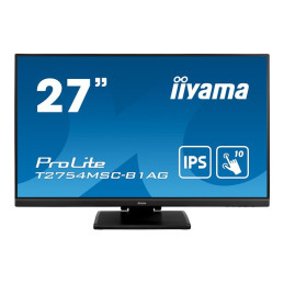 Écran LED - 27" - écran tactile - 1920 x 1080 Full HD (1080p) @ 60 Hz - IPS - 300 cd - m² - 1000... (T2754MSC-B1AG)_1