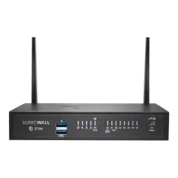 SonicWall TZ370W - Advanced Edition - dispositif de sécurité - avec 1 an de service TotalSecure - 1GbE ... (02-SSC-6830)_2