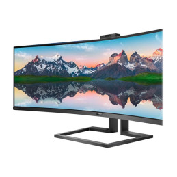 Écran LED - incurvé - 49" (48.8" visualisable) - 5120 x 1440 Dual Quad HD @ 60 Hz - VA - 450 cd - m²... (499P9H/00)_10