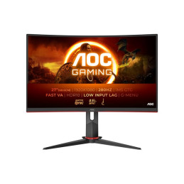 Écran LED - jeux - incurvé - 27" - 1920 x 1080 Full HD (1080p) @ 280 Hz - Fast VA - 300 cd - m² - 4... (C27G2Z3/BK)_1