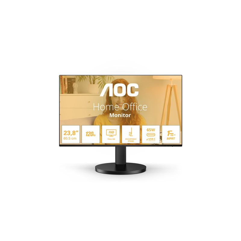 Écran LED - 24" (23.8" visualisable) - 1920 x 1080 Full HD (1080p) @ 100 Hz - IPS - 250 cd - m² - 1300... (24B3CF2)_1