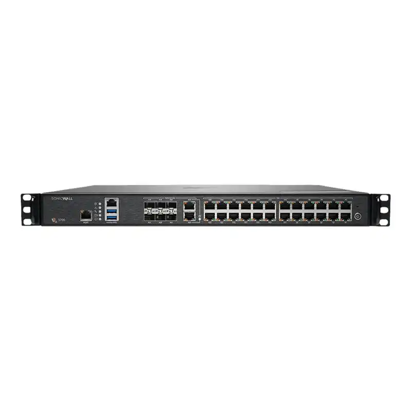 SonicWall NSa 5700 - Dispositif de sécurité - Haute disponibilité - 10GbE, 5GbE, 2.5GbE - 1U - rack-mon... (02-SSC-1715)_1