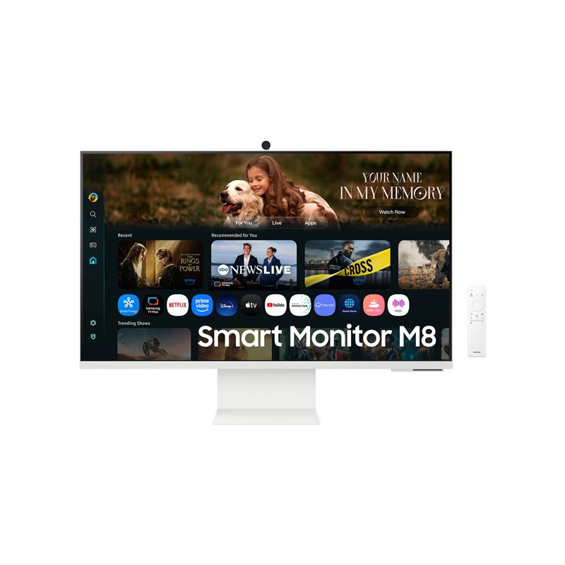 M80F Series - écran LED - Intelligent - 32" - 3840 x 2160 4K UHD (2160p) @ 60 Hz - VA - 400 cd ... (LS32FM801UUXEN)_1