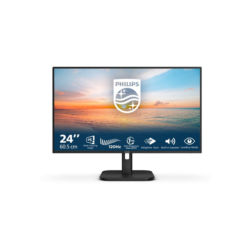 1000 Series - écran LED - 24" - 1920 x 1080 Full HD (1080p) @ 100 Hz - IPS - 250 cd - m² - 1300:... (24E1N1200A/00)_1