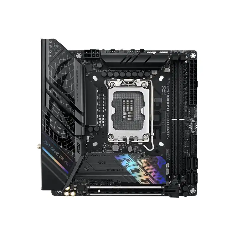 ASUS ROG STRIX B760-I GAMING WIFI - Carte-mère - mini ITX - Socket LGA1700 - B760 Chipset - USB 3.2... (90MB1D90-M1EAY0)_1