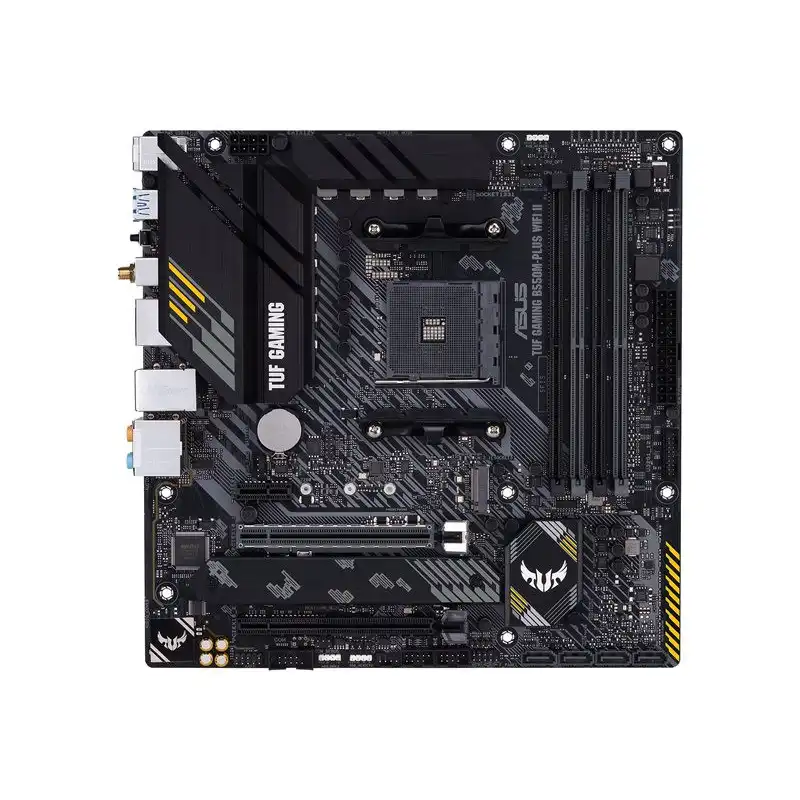 ASUS TUF GAMING B550M-PLUS WIFI II - Carte-mère - micro ATX - Socket AM4 - AMD B550 Chipset - USB-C... (90MB19Y0-M0EAY0)_1