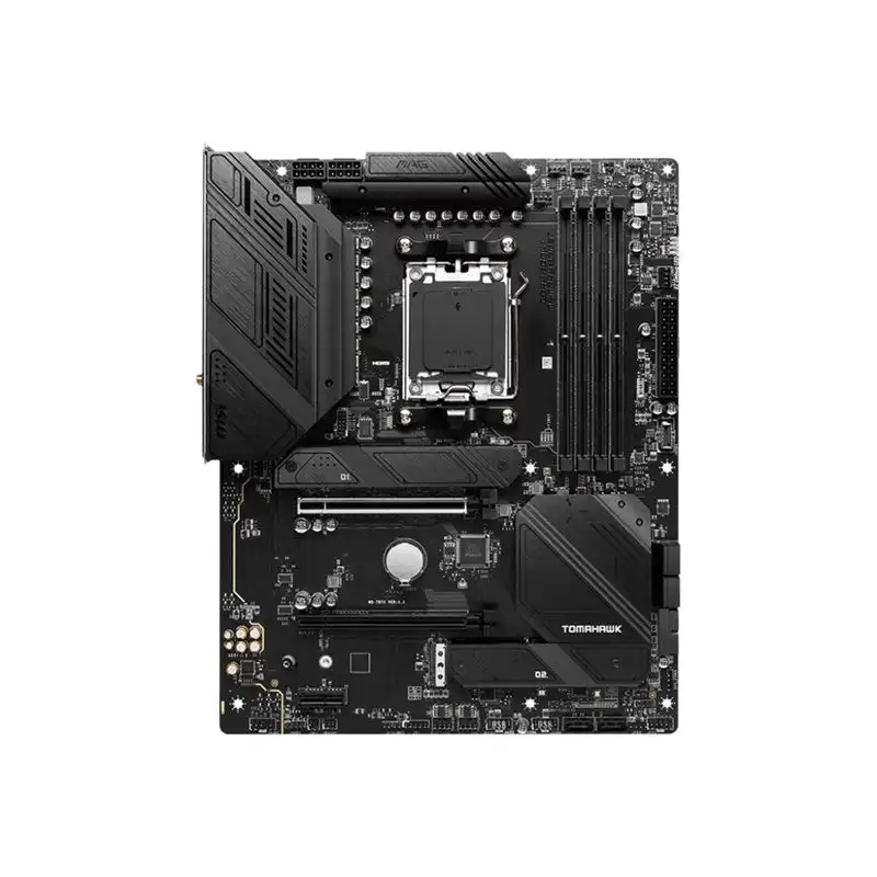 MSI MAG B650 TOMAHAWK WIFI - Carte-mère - ATX - Socket AM5 - AMD B650 Chipset - USB 3.2 Gen 1, USB 3.2 Gen... (7D75-001)_1